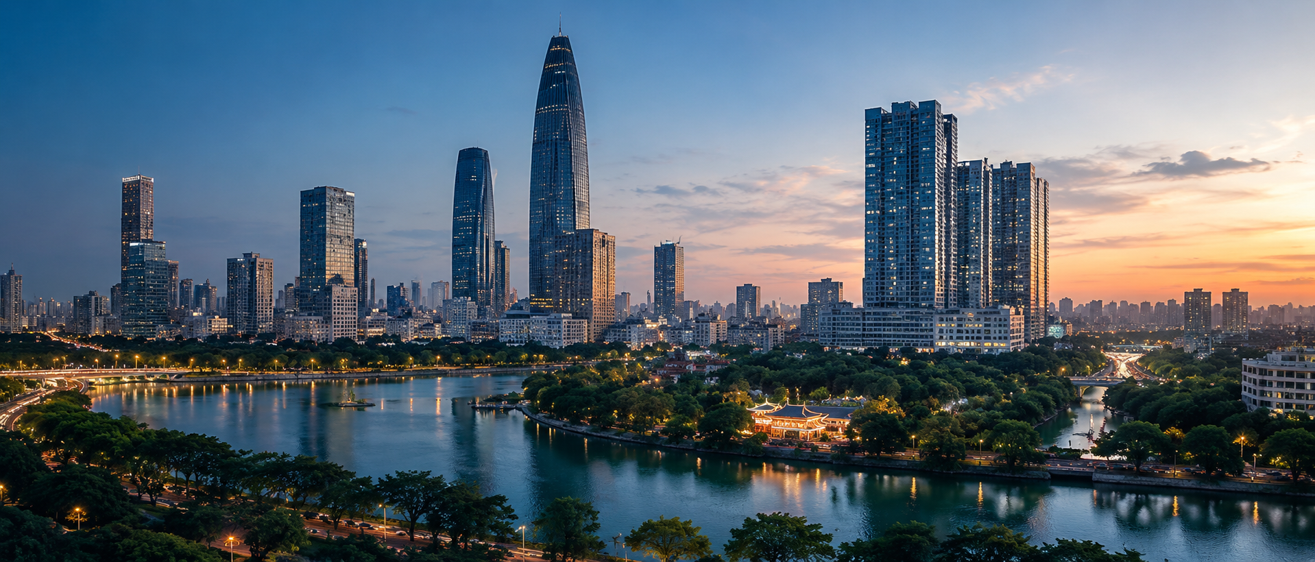 Pioneer Vietnam city skyline